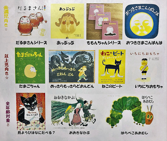 人気の絵本